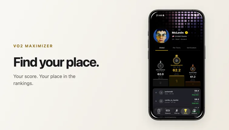 Optional leaderboard feature visual